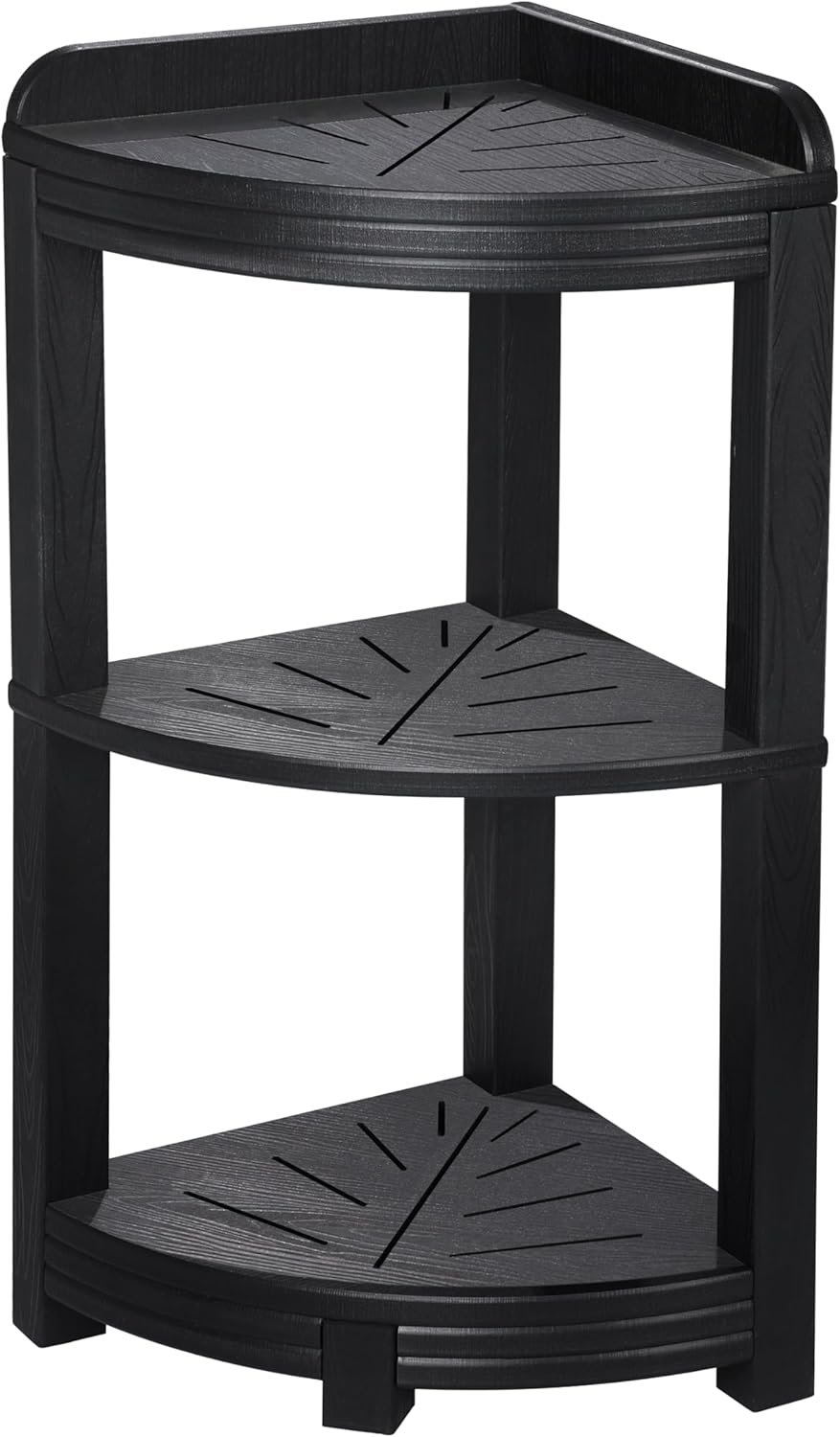 Corner Shower Shelves, Shower Shelf for Inside Shower, Sturdy Shower Organizer Corner, 3-Tier Waterproof Bathroom Storage Shelf for Organizing Toiletries, Space Saving Bathroom Storage