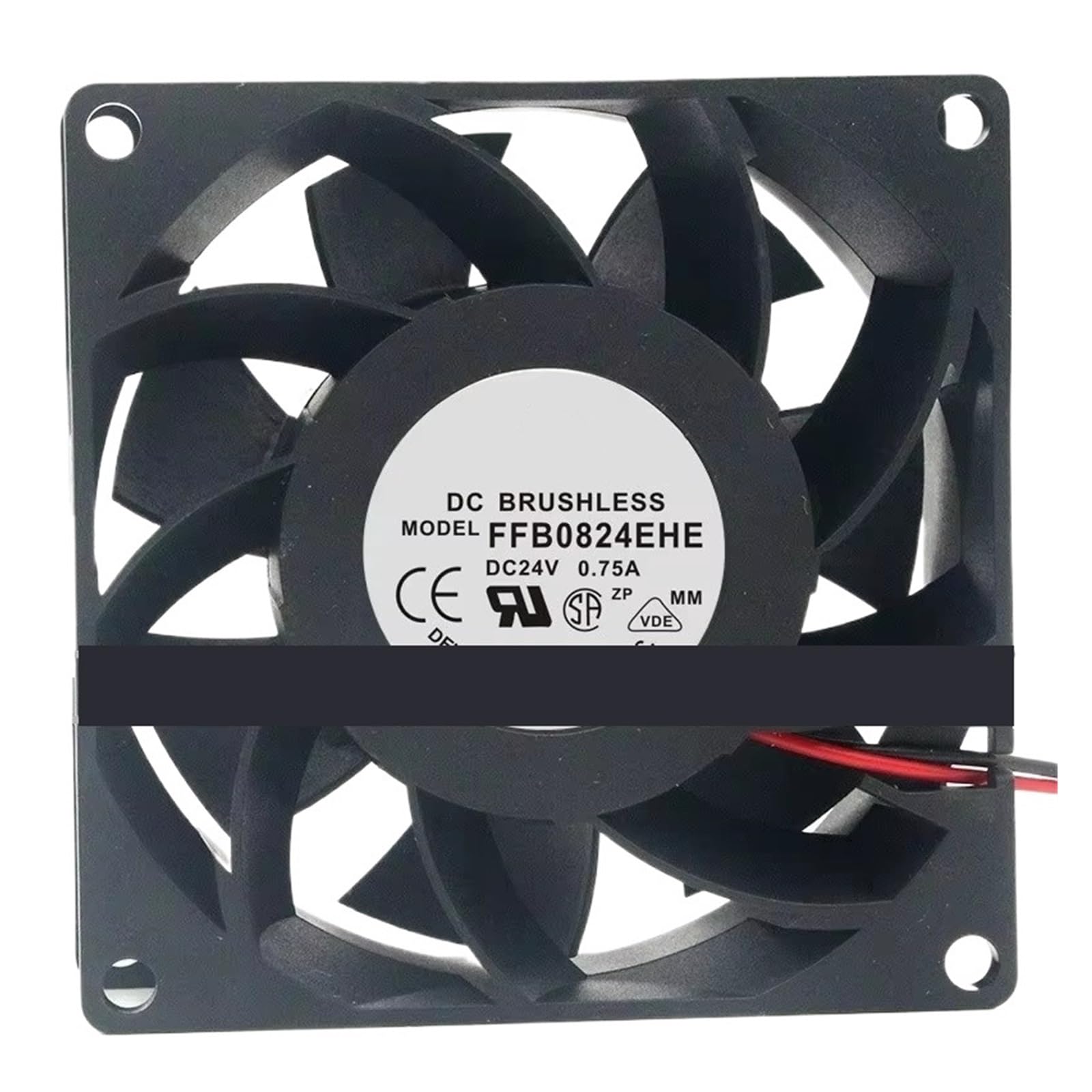 XBNYIGHNA FFB0824EHE 80 * 38MM 8CM 24V 0.75A Cooling Fan(2-wire E1)