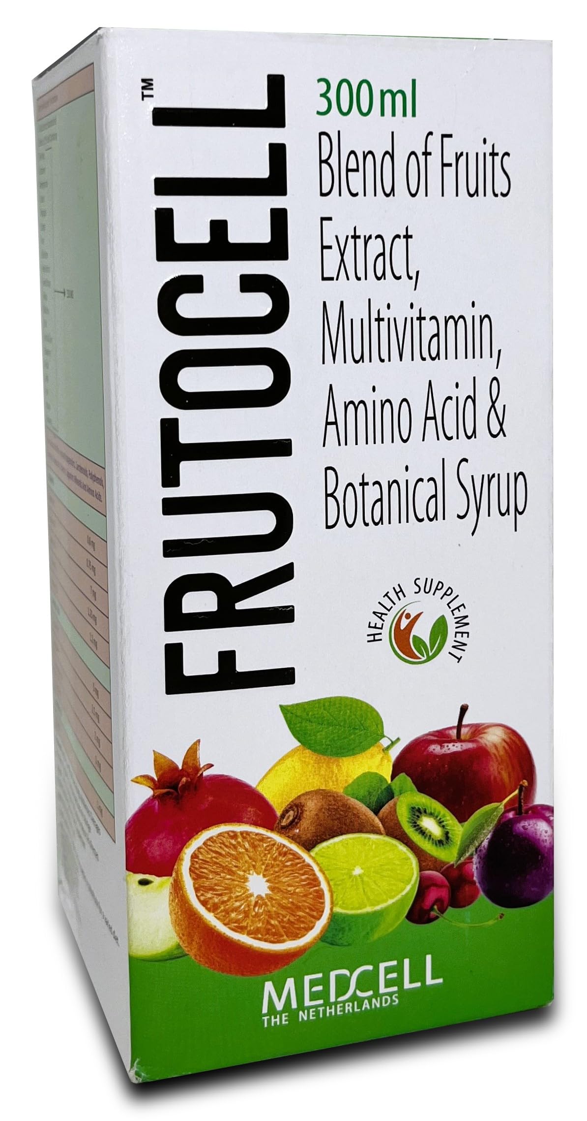 MEDCELL Fructocell Syrup With Fruit Extracts, Multivitamins And Aminoacids(300ml)-picture-19