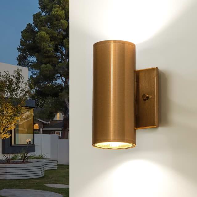 Zicbol modern outdoor up and down LED wall light