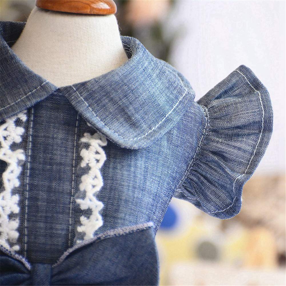Vestito da Cane Abito da Sposa per Cani Taglia Piccola Estate Cucciolo
