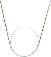 Vista 5 de Addi Turbo Lace - Agujas circulares para tejer, bronce blanco, 23.6 in, 0.059 in, 775-7 60 1,5