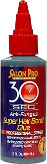 SalonPro 30 Second Bonding Glue, 2 Ounce, Black