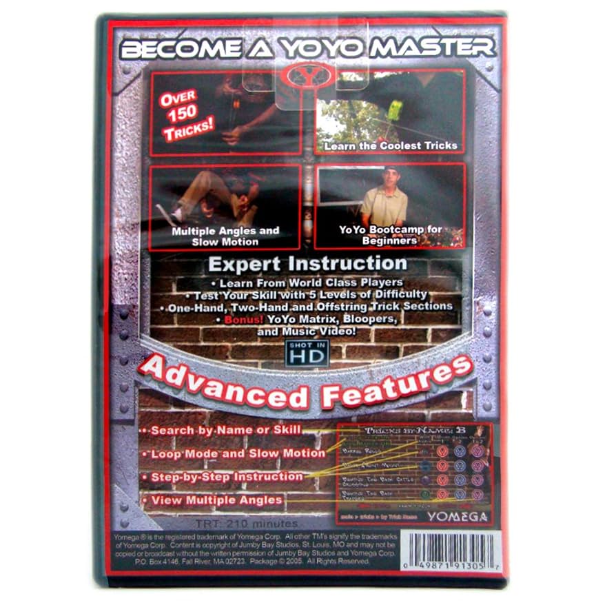 Amazon.com: Yomega Mania DVD- 150 Tricks : Brett Outchcunis
