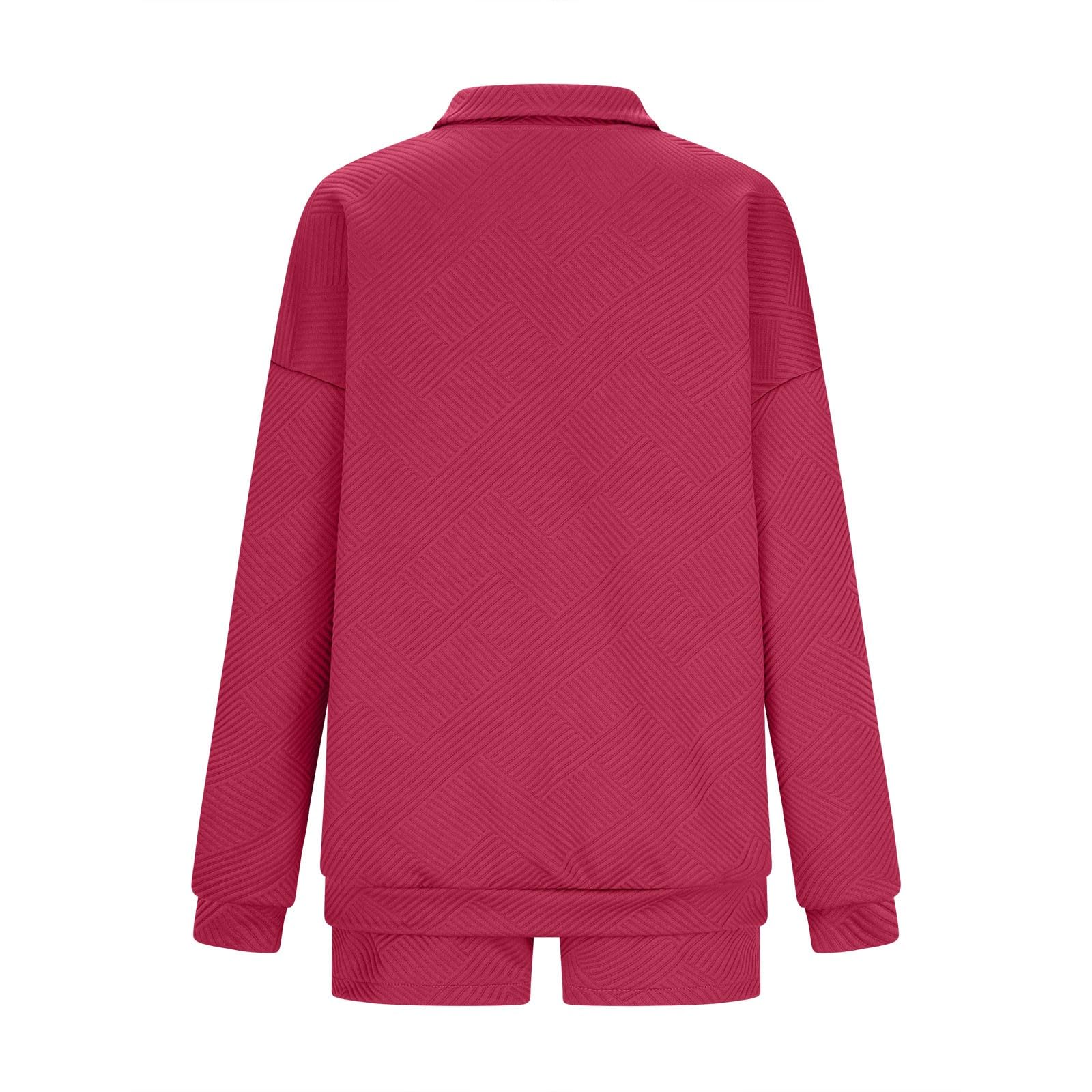 Lässiger, einfarbiger Kapuzenpullover und Shorts, weiches, sportliches Trainingsanzug-Outfit für bequeme Sportbekleidung