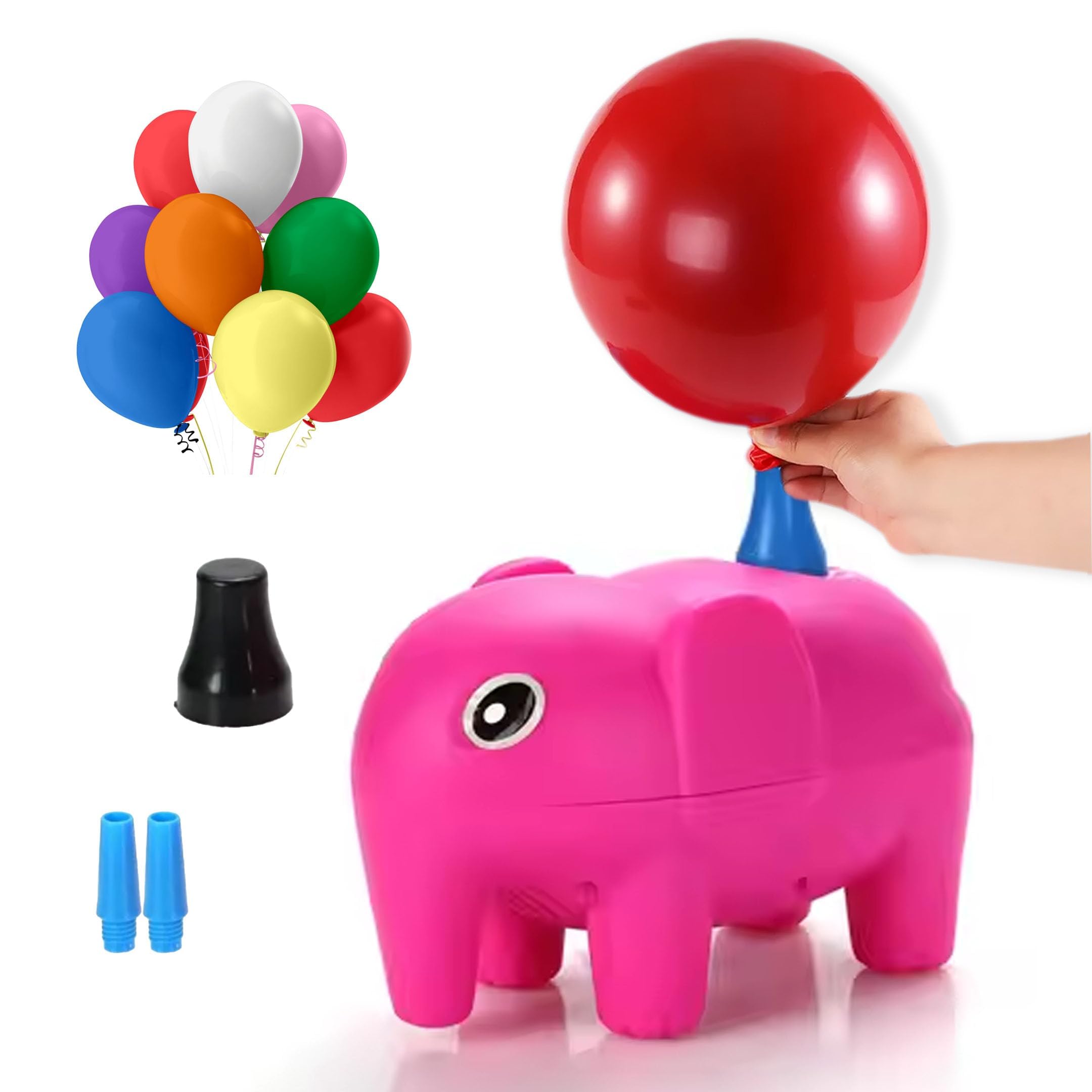 Special You Elephant Electric Balloon Pump Machine, Balloon Blower Machine for Party, Birthday, Anniversary Decoration, Balloon Inflator Pump Machine, Air Blower Machine-image-29