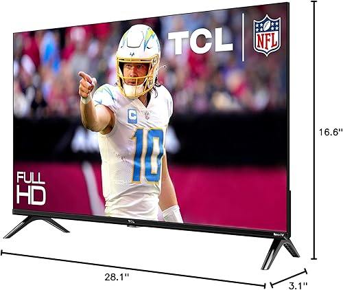 Miniatura 18 de TCL Smart TV Class S3 1080p LED de 32 pulgadas con TV Roku (modelo 32S350R, modelo 2023), compatible con Alexa, Google Assistant y compatibilidad
