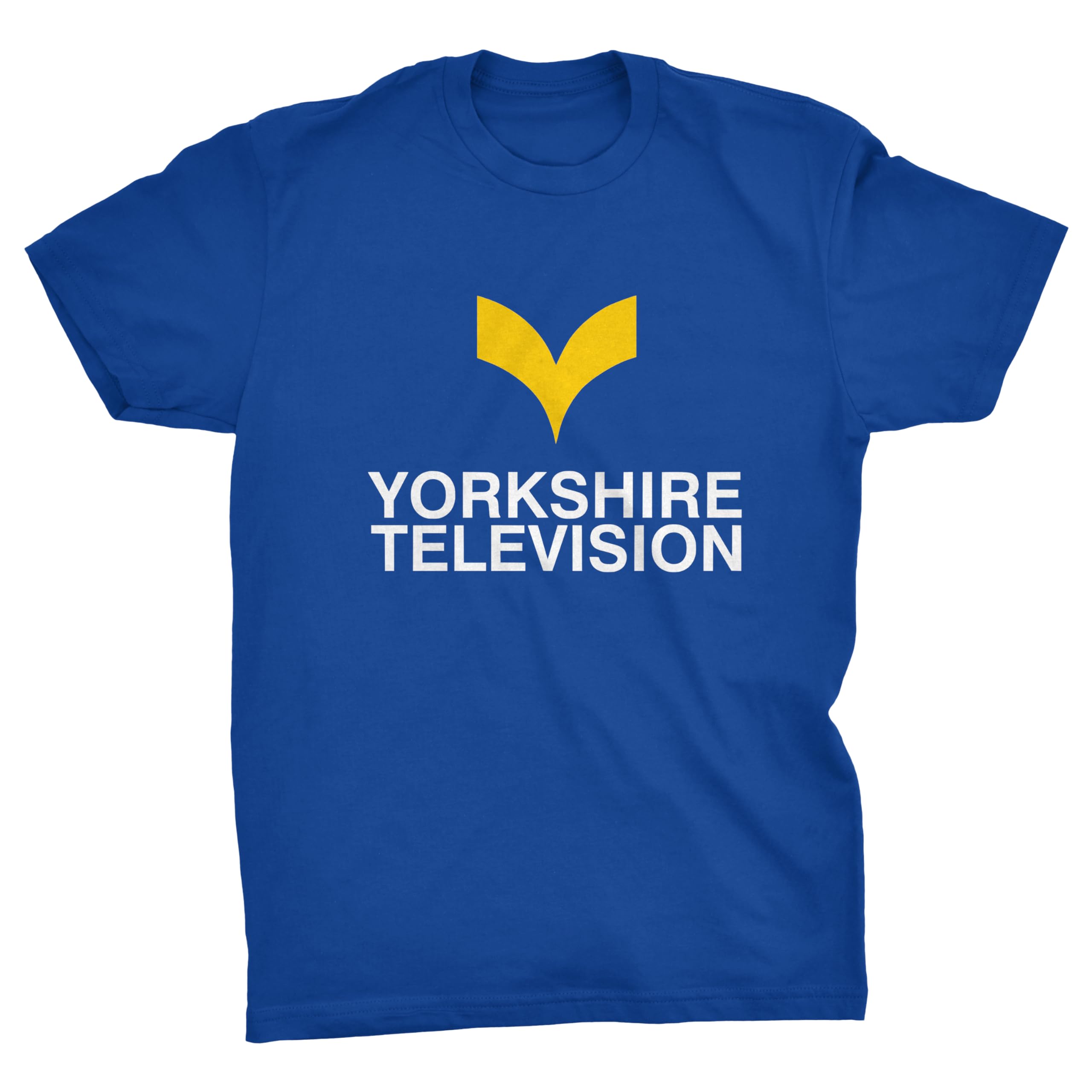 Viper By Gld Products Men's Blue Viper Yorkshire Television Logo Tv Retro T-Shirt (, 3XL)