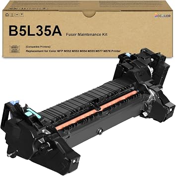 B5L35A Fuser Maintenance Kit 110V / 120V Replacement for B5L35-67901 B5L35-67902 RM2-0011 Fuser Unit Compatible for Color MFP M552 M553 M554 M555 M577 M578 Printer