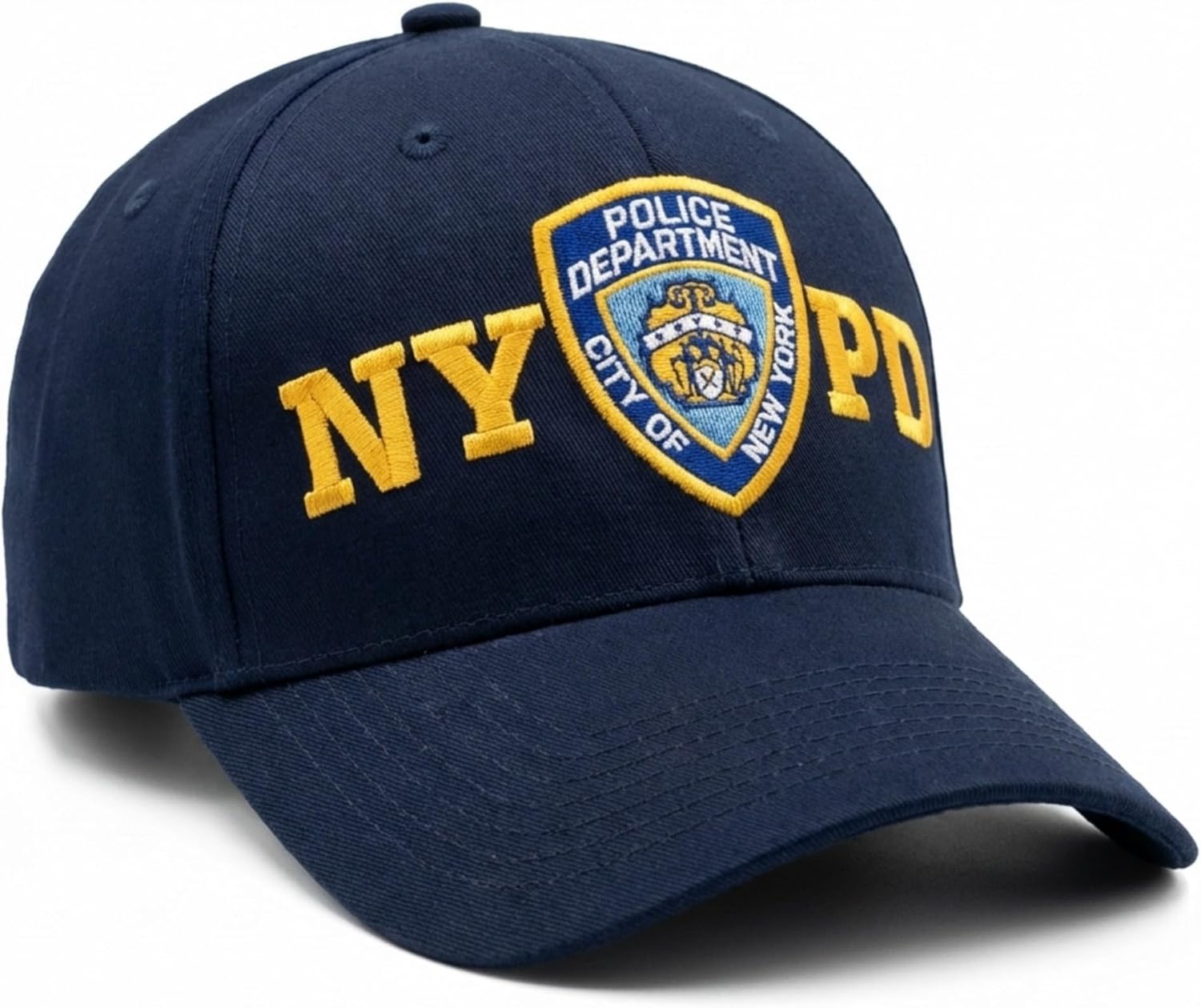 Artisan Owl NY Police Department-Inspired Baseball Cap, Blue