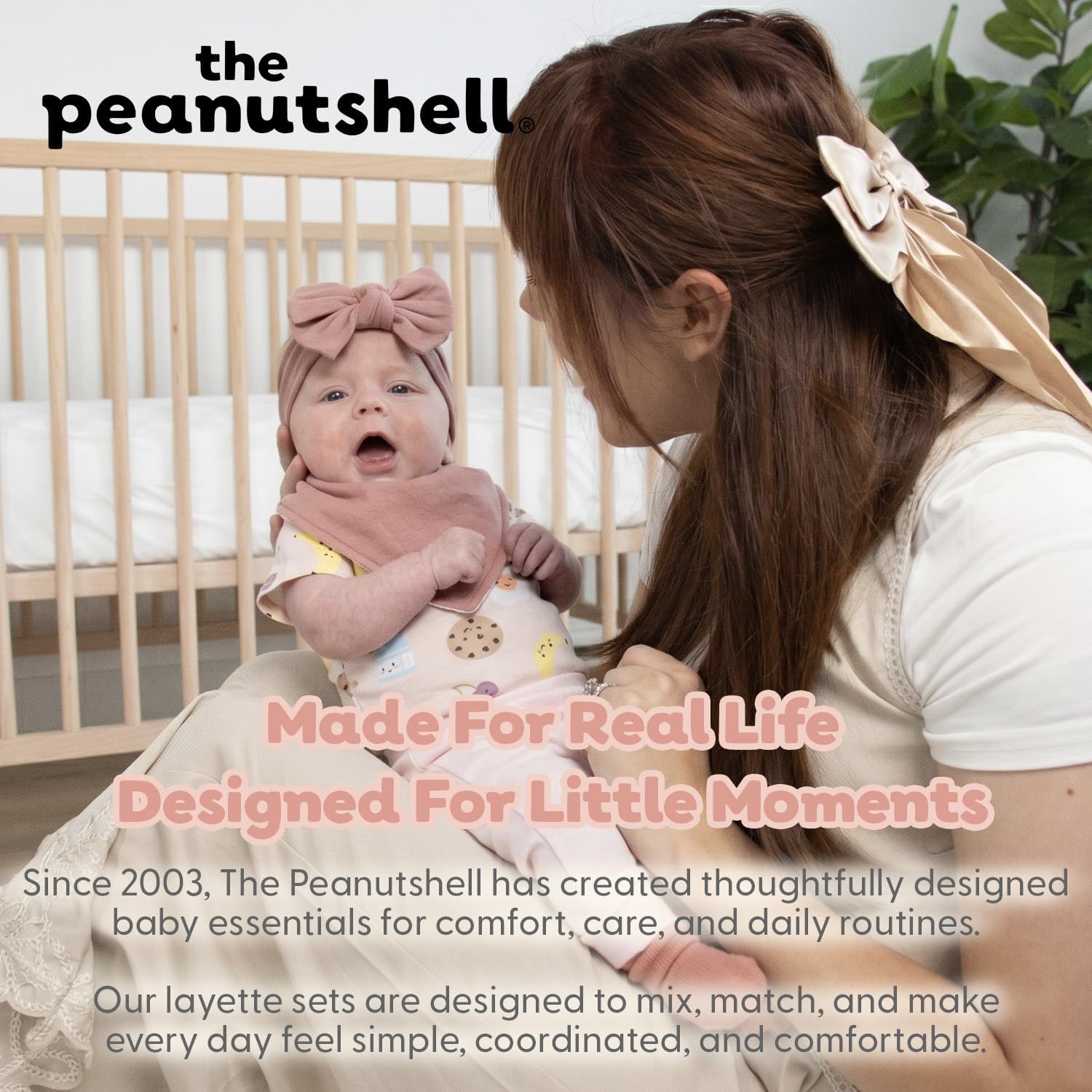The Peanutshell 15pc Baby Clothes Set - Newborn, 3-6, 6-9 - Mini Morsels