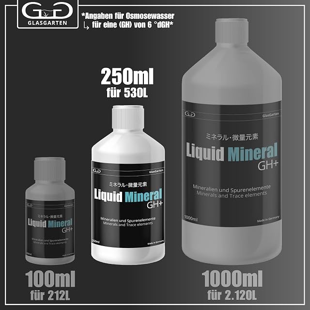 Foto 7 de 7 de GlasGarten Liquid Mineral GH+ - 250ml