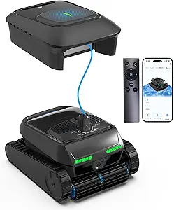 PC200 Robotic Pool Vacuum with Smart Navigation and 10,000 GPH Suction