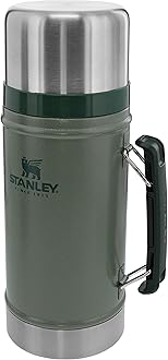 Stanley 1913 Classic Legendary Food Jar - Hot For 20 Hours - BPA-Free Stainless Steel Food Flask - Leakproof Lid Doubles as Cup - Thermal Lunch Box For Hot Food - Dishwasher Safe