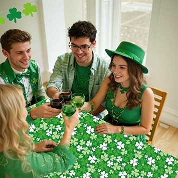 St. Patrick's Day Decorations Happy St Patricks Day Banner 54 X 108Inch