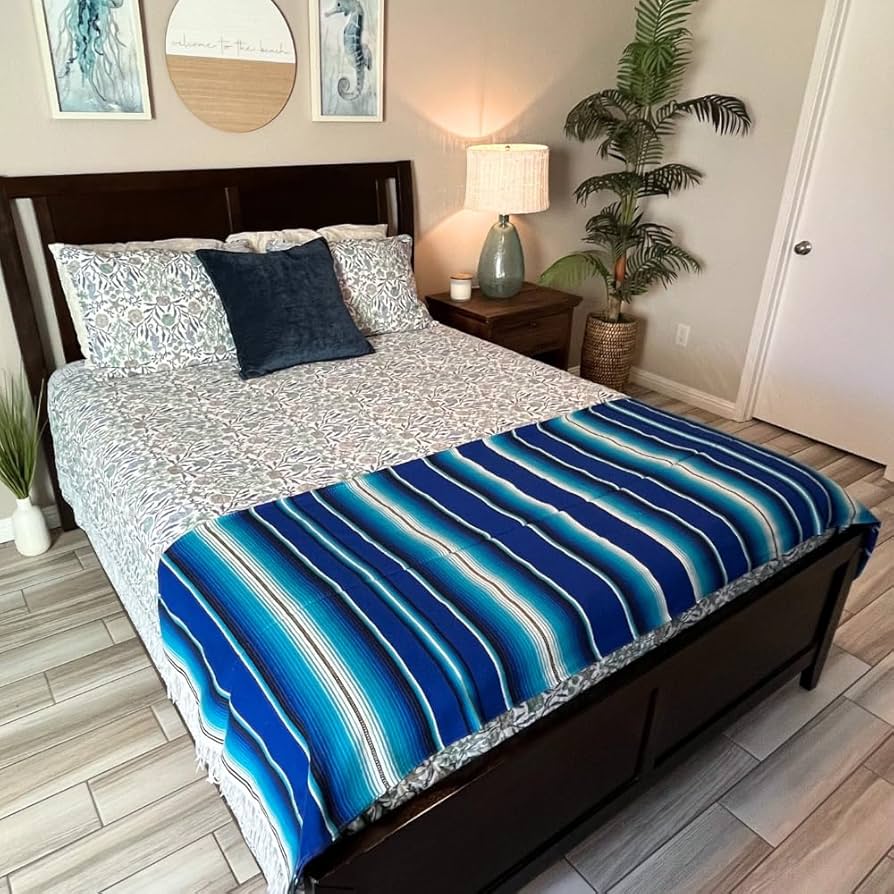 Amazon.com: Open Road Goods Authentic Mexican Serape Blanket