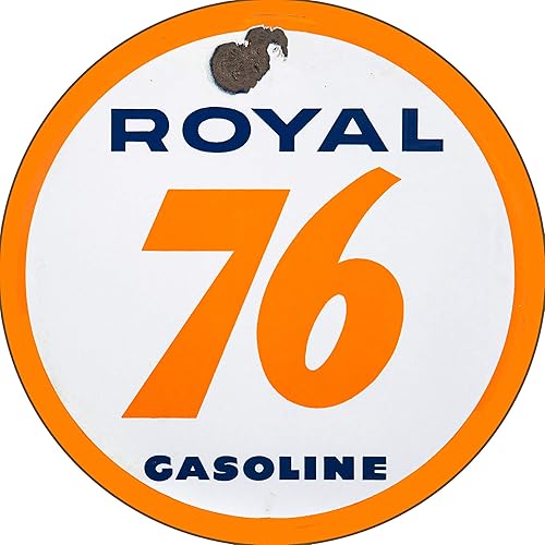 Miniatura 63 de Brotherhood Letrero de gas vintage de reproducción de letreros de metal vintage, letrero redondo de metal para garaje y hogar, 8 pulgadas de Nourse