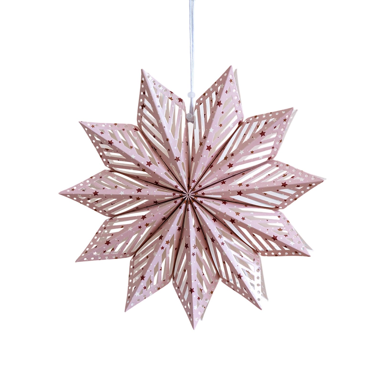 KAQNTUD Christmas Tree Decoration Snowflakes Decorations Waterproof Paper Craft for Christmas Party Interior Decoration Durable Paper Snowflakes Ornament