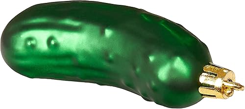 Miniatura 6 de Adornos Brubaker, juego de 102 adornos de bolas de Navidad surtidos, inastillables, con pepinillo verde y punta de árbol, diseñado en Alemania