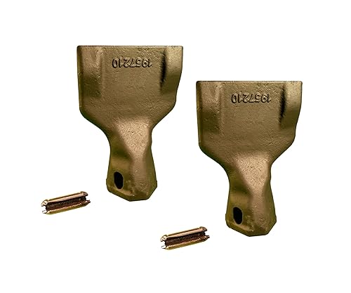 Miniatura 5 de Diente de cucharón retroexcavadora 195-7210  Punta ancha, compatible con adaptadores de cucharón CAT DRS200 Series. (4)