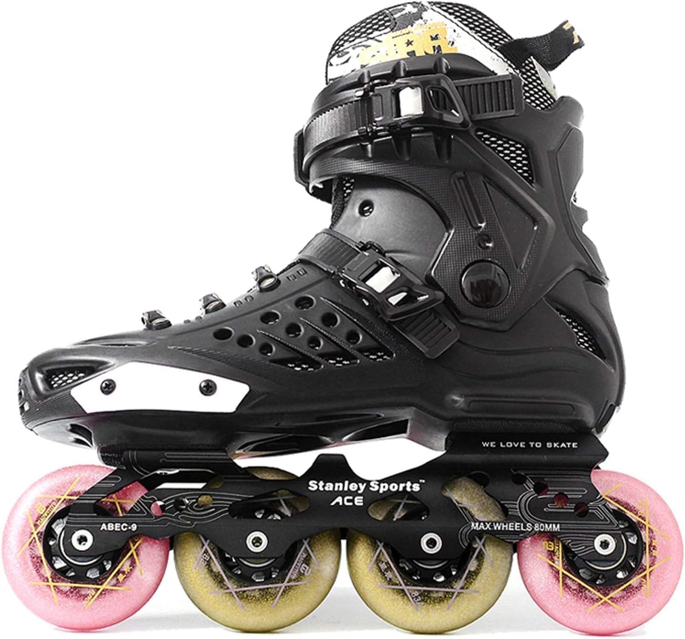 Skate Wheels, Roller Skate Wheels, Replacement Roller Skating Wheels for Indoor and Outdoor(Dark Green,80mm)