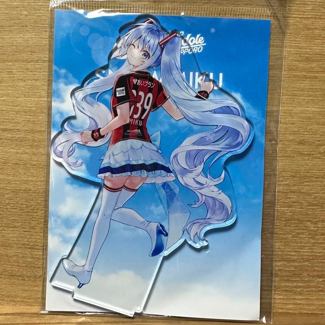 初音ミク 雪ミク コンサドーレ札幌 アクリルスタンド セット
