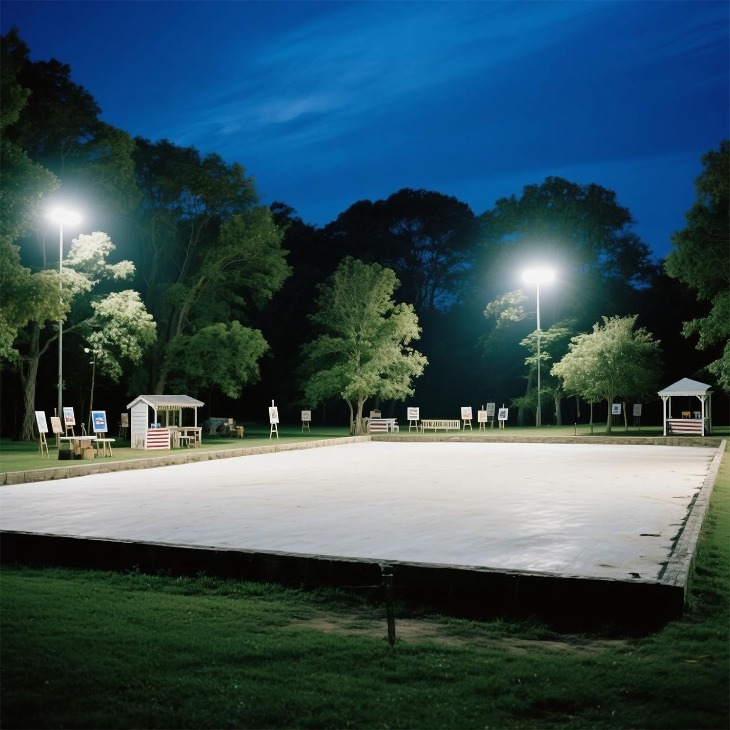 STASUN Flying Series Ultra 500W 75,000LM LED Flood Light Outdoor, 100-277V 5000K Daylight White, IP66 Waterproof Stadium Lights for Arena, Backyard, Parking Lot, Courts, ETL Certification
