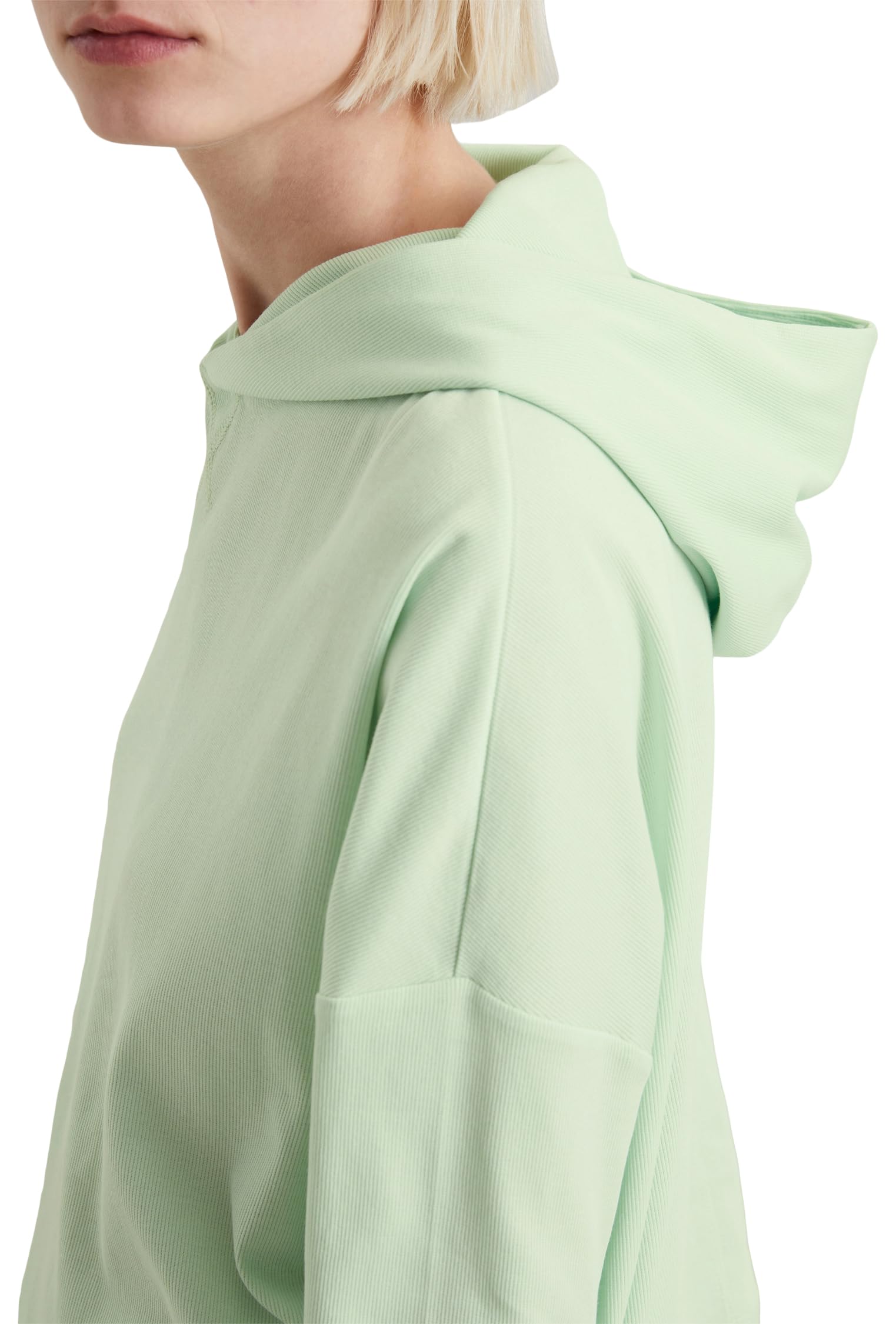Marc OߴPolo Denim femmes sweat à capuche avec élasthanne relaxed fit, Vert (Mint Mist), S