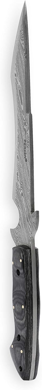 Perkin Knives - Handmade Damascus Steel Hunting Knife Full Tang - Work of Art