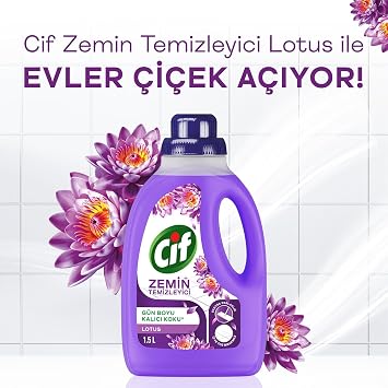 Cif Zemin Temizleyici Lotus 1500 ml