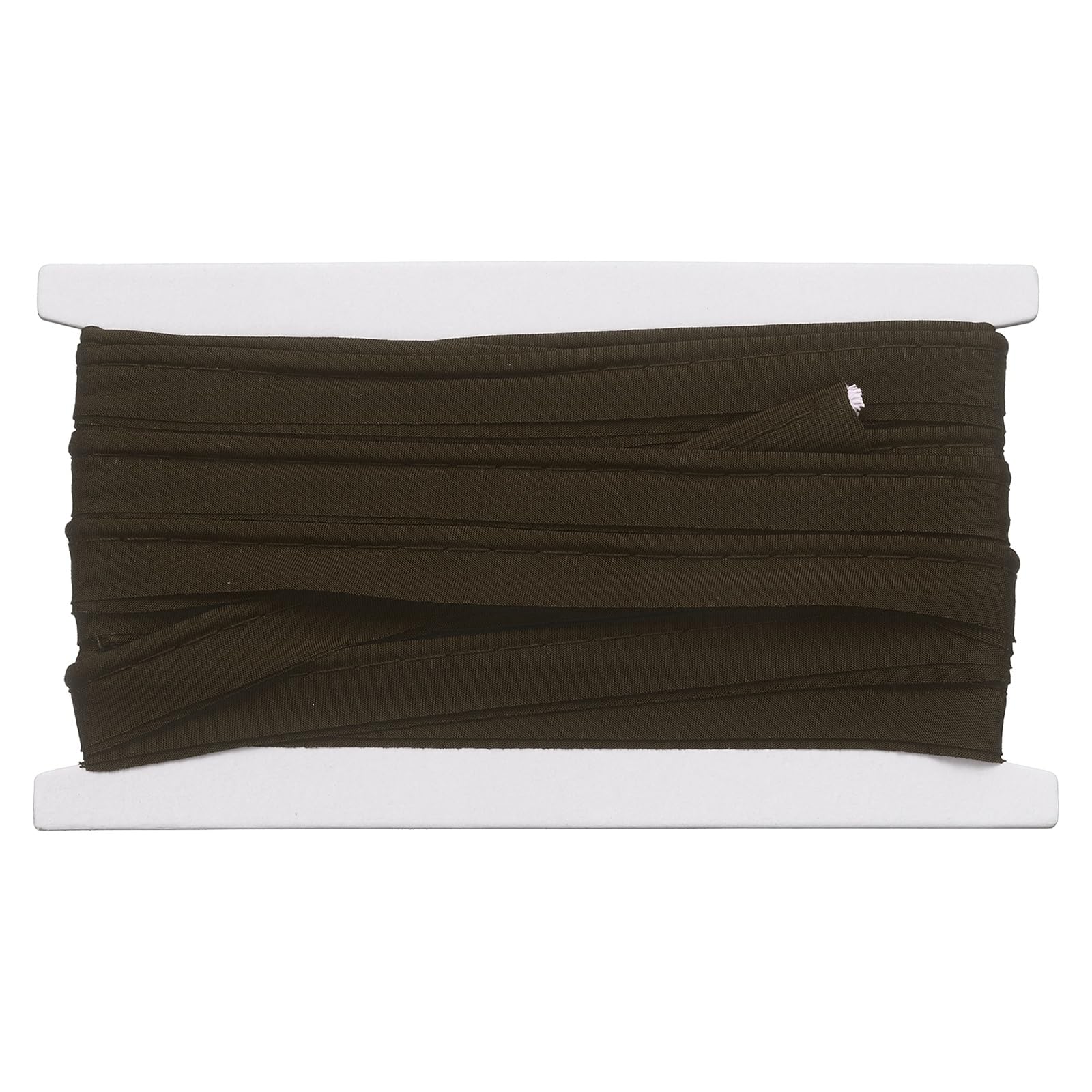 sourcing map Piping Trim Bias Tape, 1.5 cm 5.5M, Brown — image 1