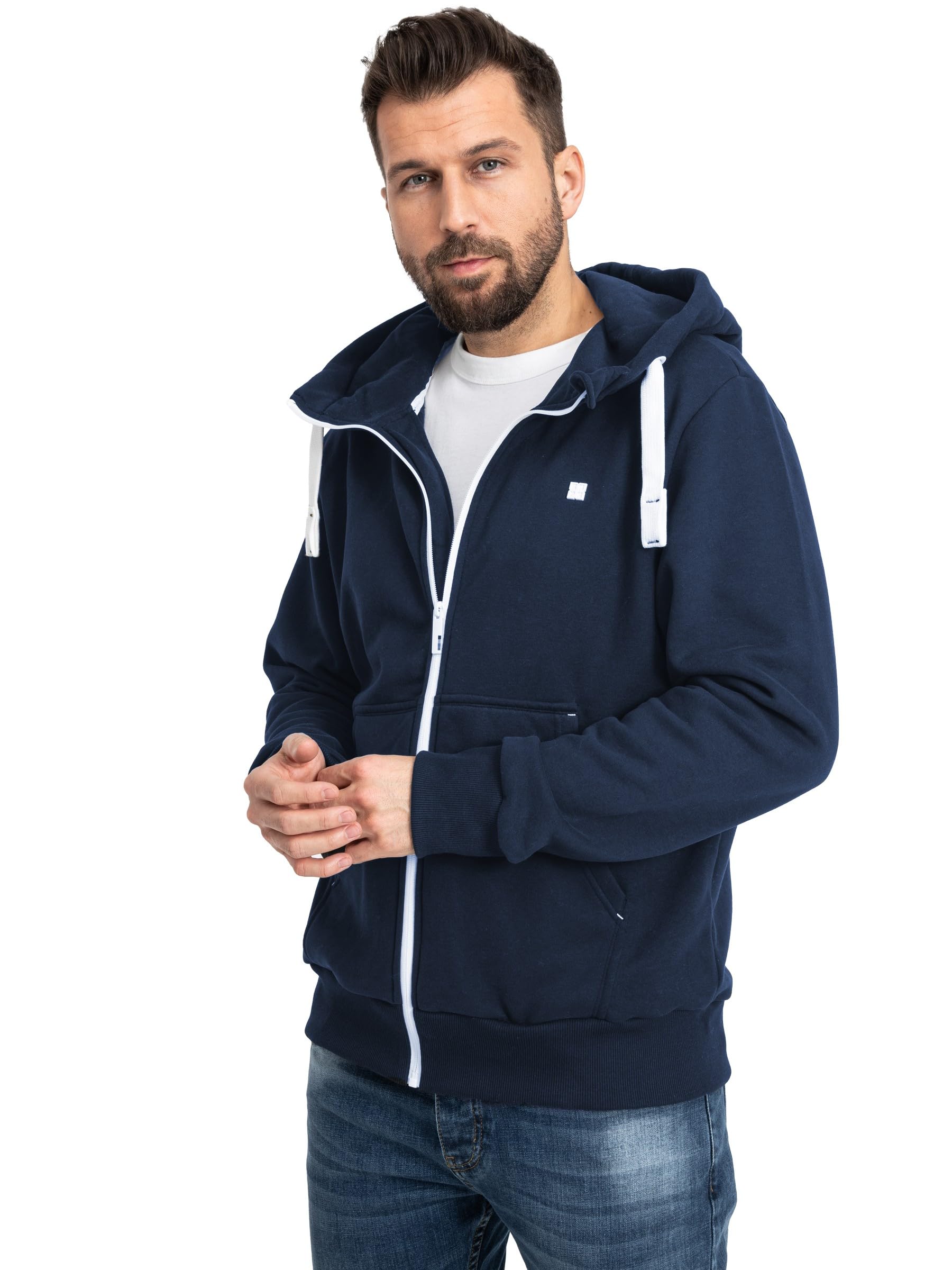 DEPROC A.C.T.I.V.E Bluza z kapturem Mężczyźni Finncmyk Męska Bluza Z Kapturem, Z Zamkiem Błyskawicznym, Kurtka Polarowa, Wiatrówka Z Kapturem, Z Zamkiem Błyskawicznym