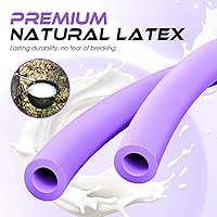 Vista 3 de Resistance Bands, Figure 8 Resistance Band, Exercise Bands with Handles, Weights Workout Bands for Arms, Back, Shoulder, Leg, Physical Therapy