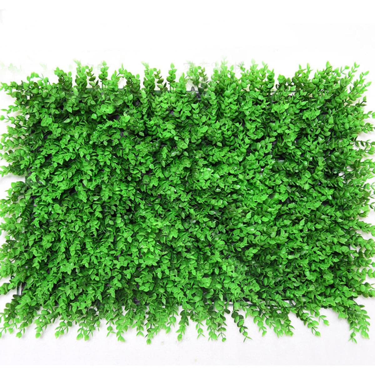 Planta Artificial Verde Césped de eucalipto PGrass DIY por Encargo Balcón Hotel Centro Comercial Paisaje Decoración de la pared-1m x 3 m, 40x60cm K