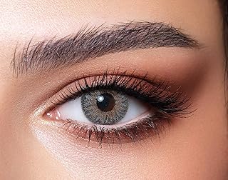 بيلا عدسات ملونة - رمادي كول طبيعي - 3 اشهر - باور -3.00