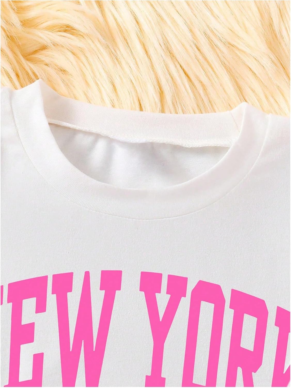 Milumia Girl's Summer 2 Piece Outfits T-Shirt and Shorts Set Clothing Sets Sweat Sport Tracksuit - Image 3