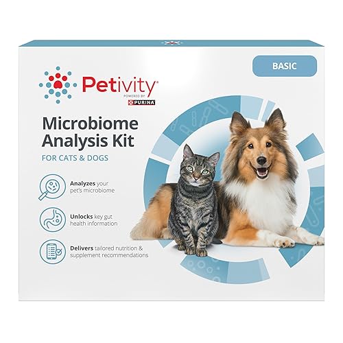 Petivity Microbiome Analysis Kit — Basic for Cats and Dogs,