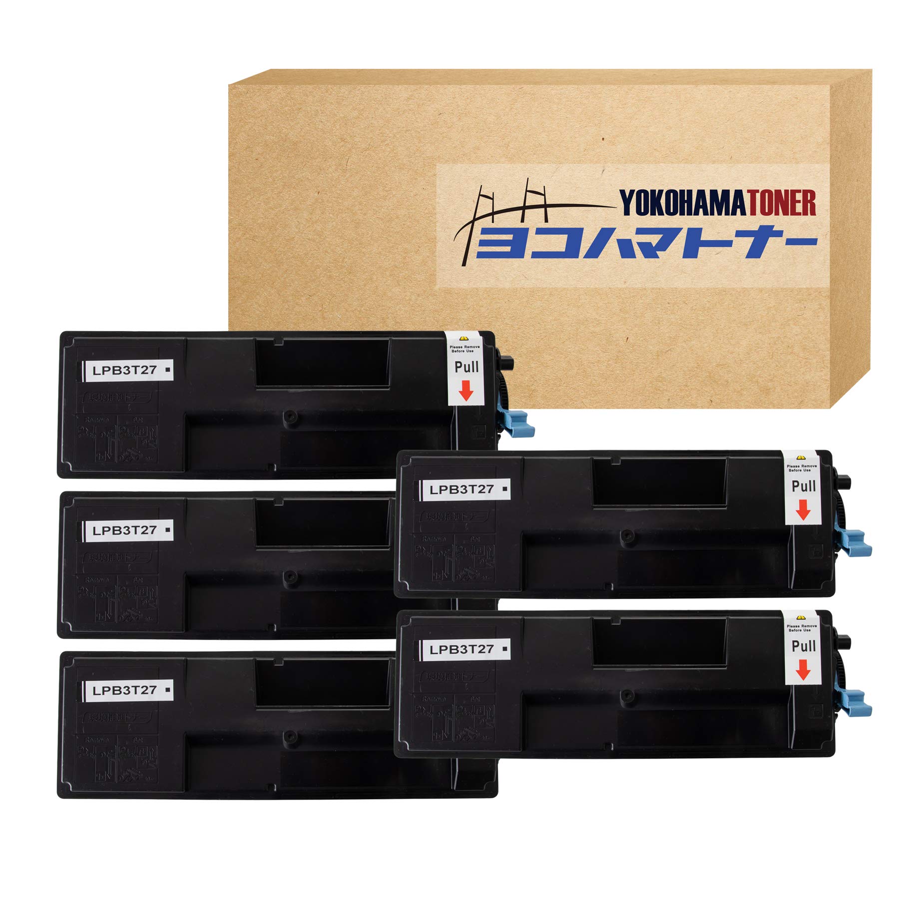Amazon.co.jp: 【横トナ】LPB3T27 再生トナー 5本セット エプソン用 大  