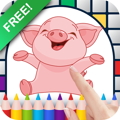Pigs Color by Number - FREE Pixel Art Game - Coloring Book Pages ...