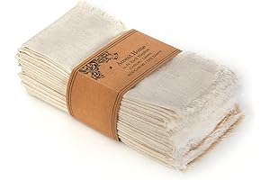 ACCENTHOME Cotton Table Napkins: Unrivaled Elegance for Every Occasion