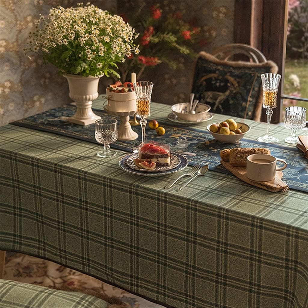 JSEIAJB Retro American Table Runner European-Style Dining Table Coffee Table TV Cabinet Decorative Cloth Strip(30x160cm)