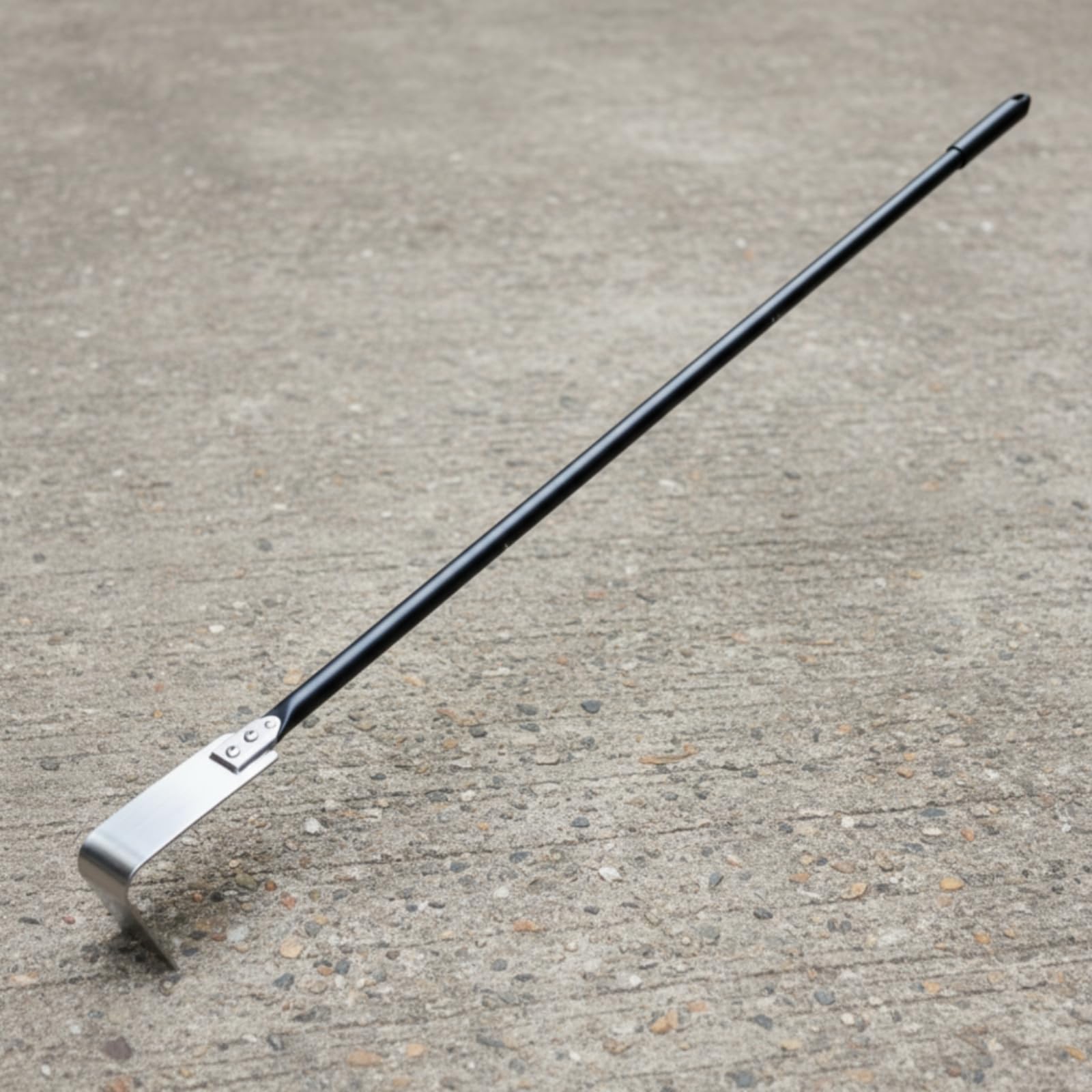 Paletta Pulizia Cenere con Manico in Alluminio Antiscivolo Leggero per Pizzaioli, Pizza, Panetteria, Lungo