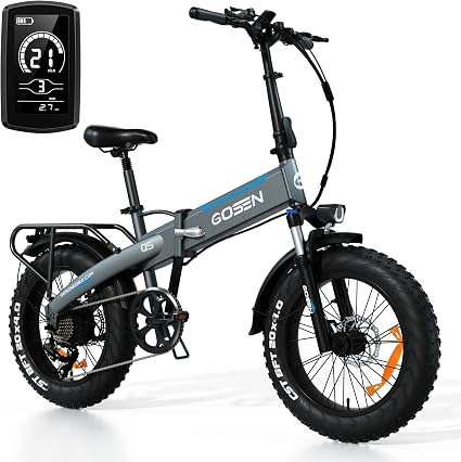 Folding Fat Tire 750W Electric Bike 