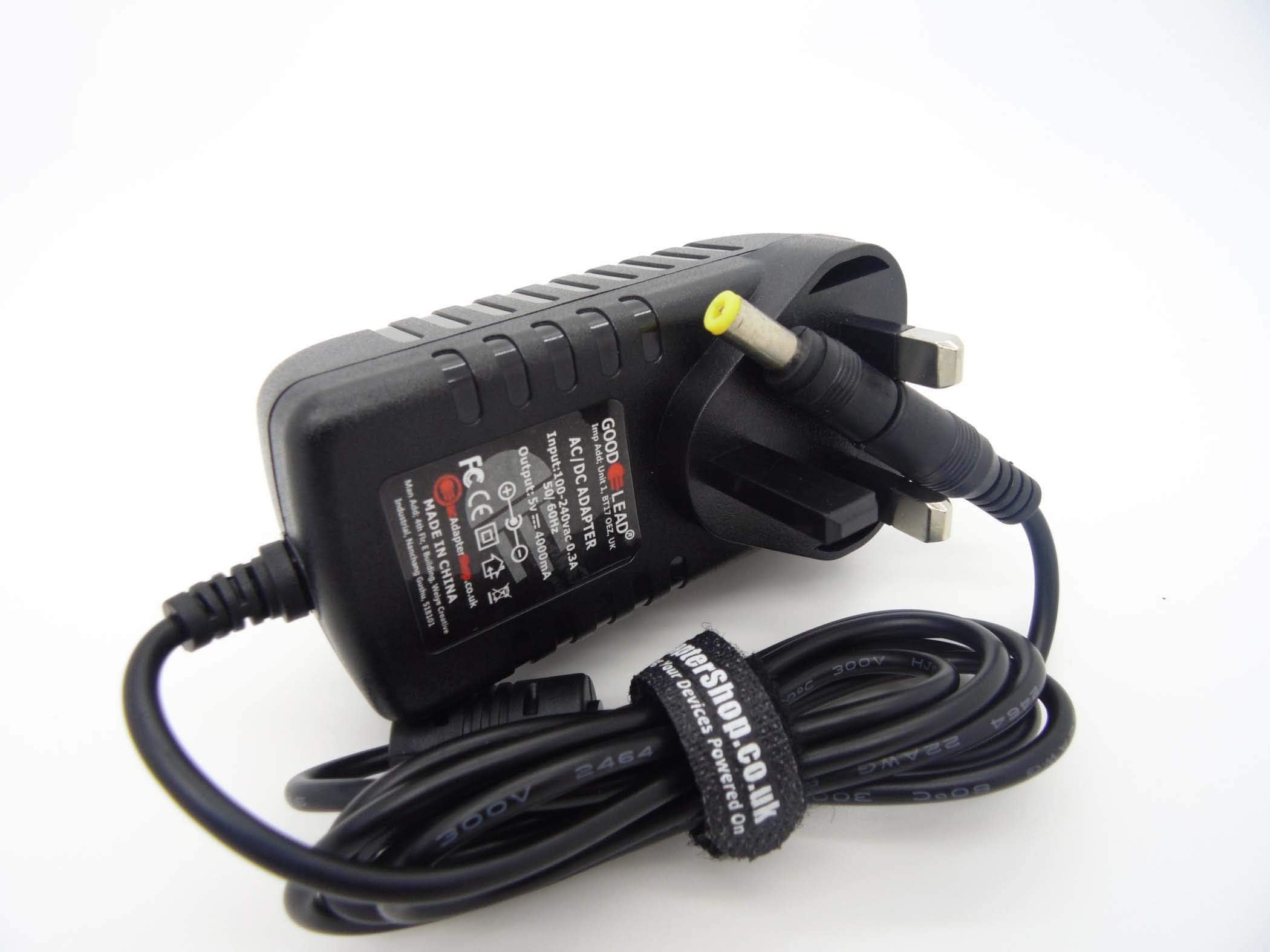 5.5 Volt Mains AC-DC Adaptor Power Supply for Pure One Mini Digital DAB Radio VL-61203