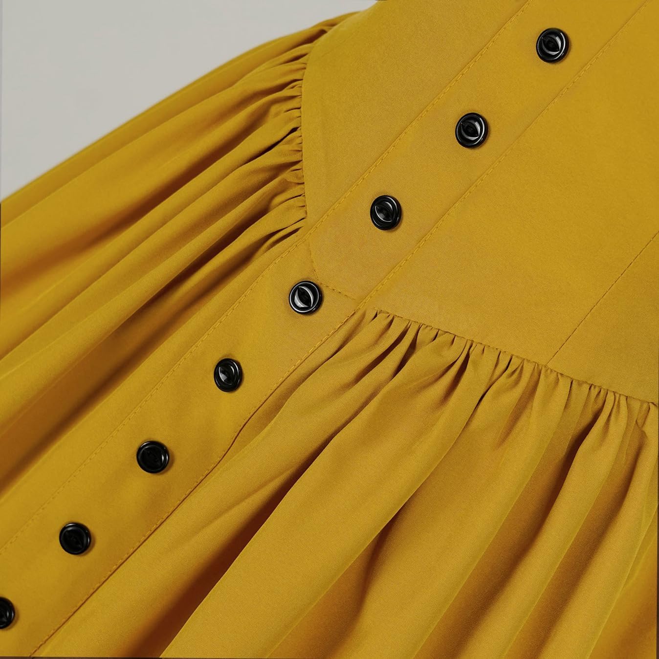 Women Victorian Skirt Medieval Renaissance Peasant Skirt Floor High Waisted Fluttering Long Skirt - Image 4