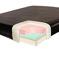 Vista 7 de Master Massage Galaxy Therma - Cama de pestañas superior de 30 pulgadas, 2 pliegues con funda de transporte, altura de mesa de spa ajustable
