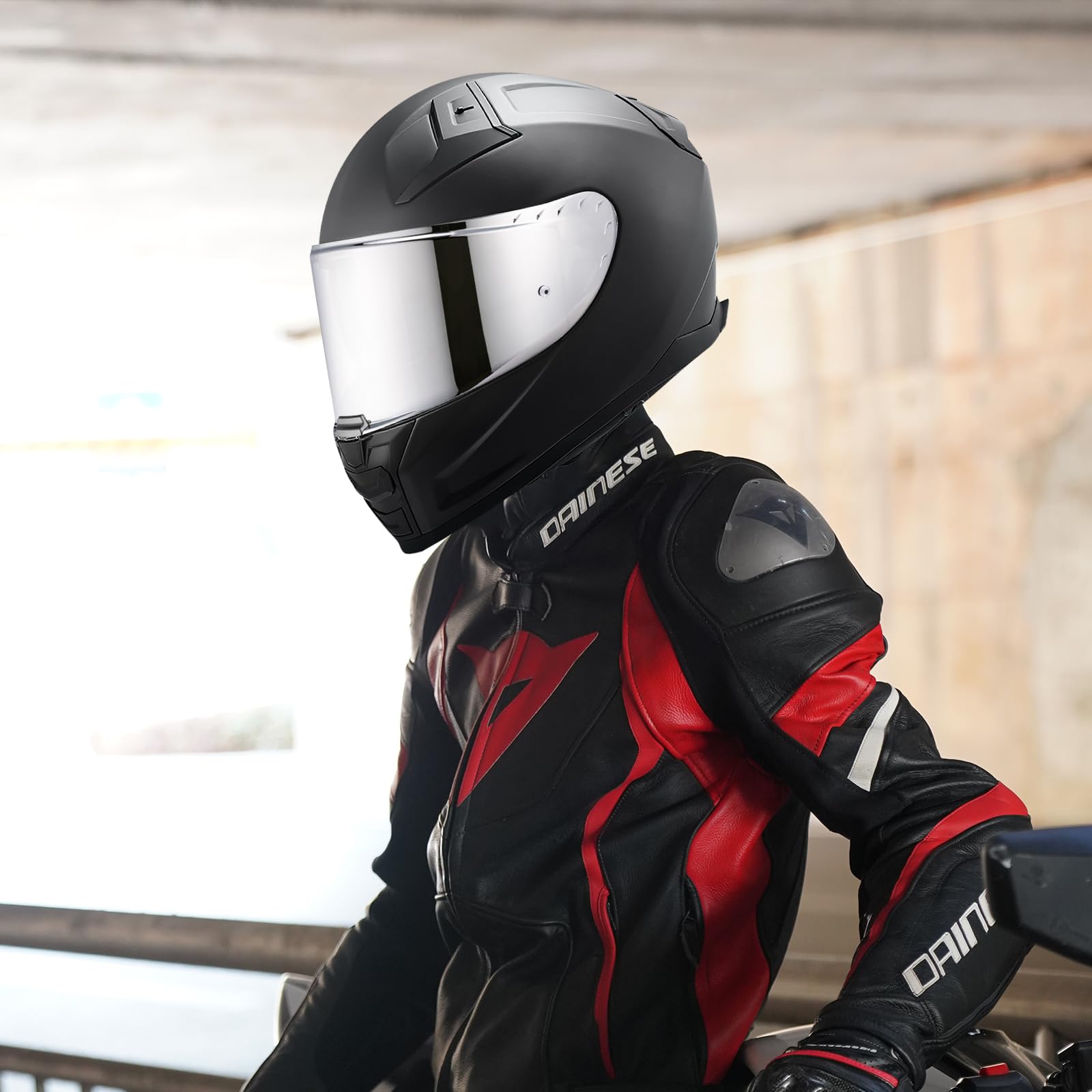 Visière de Casque pour FF327 Challenger Visiere Casque Moto | Visière de Casque de Moto,Accessoires pour Le Casque intégral