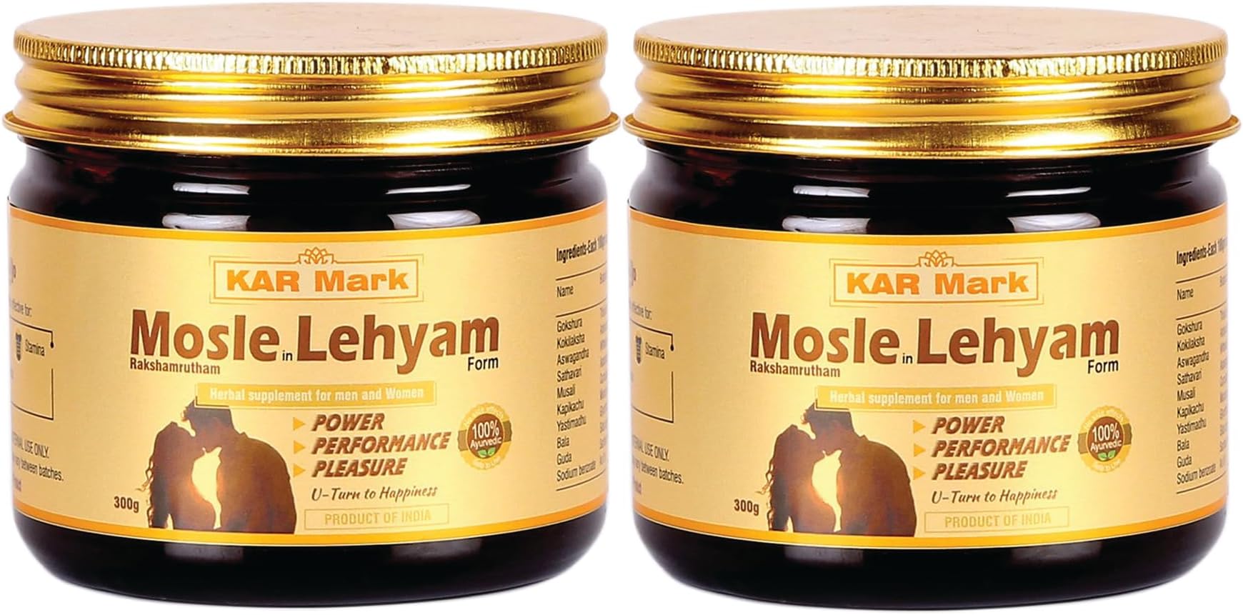 KAR MARK Mosle Lehyam 300gm | pack of 2 | Boosts Immunity | power | Strength and Stamina.