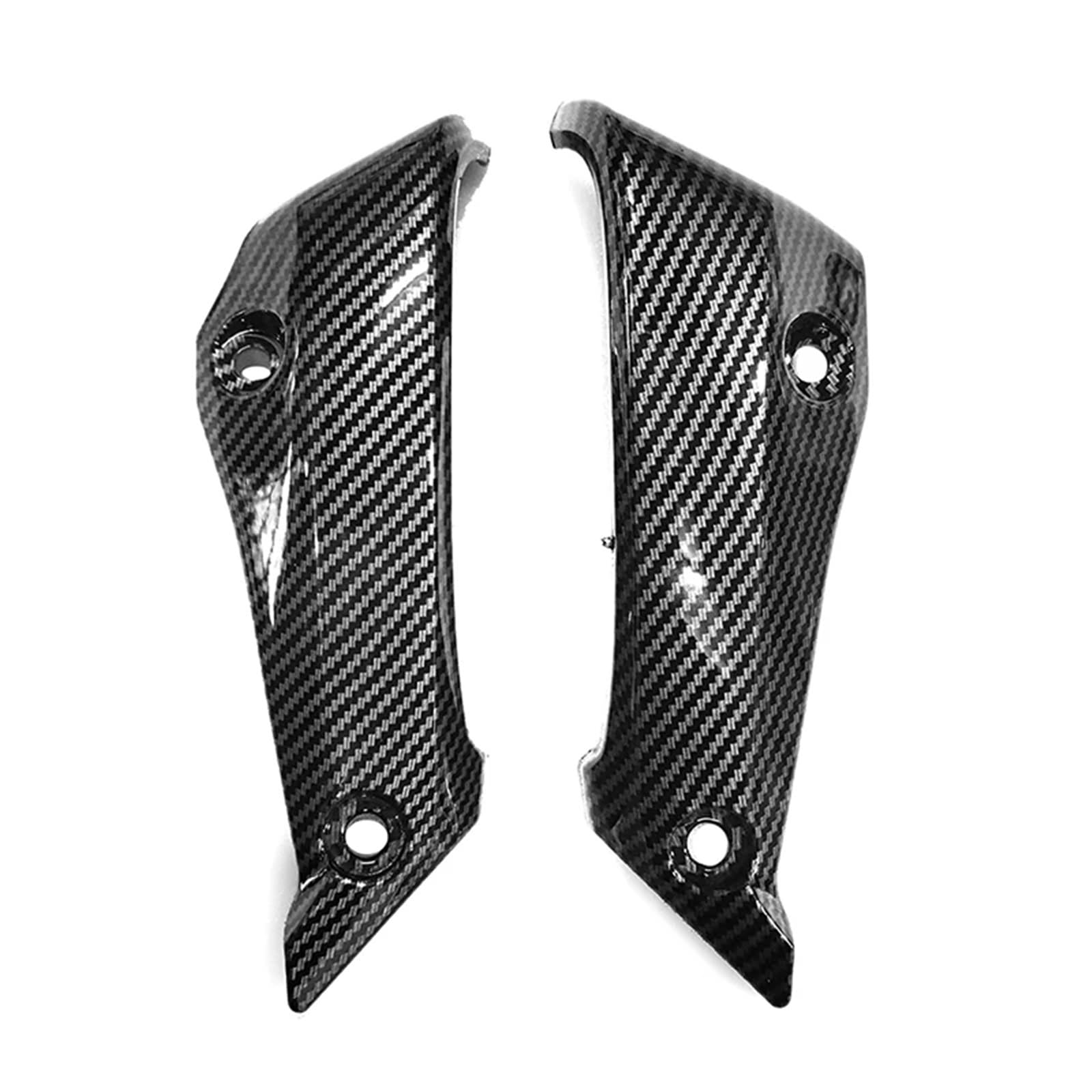 Carénage de calandre Yamaha MT-03 2021-2024 protection latérale aspect carbone