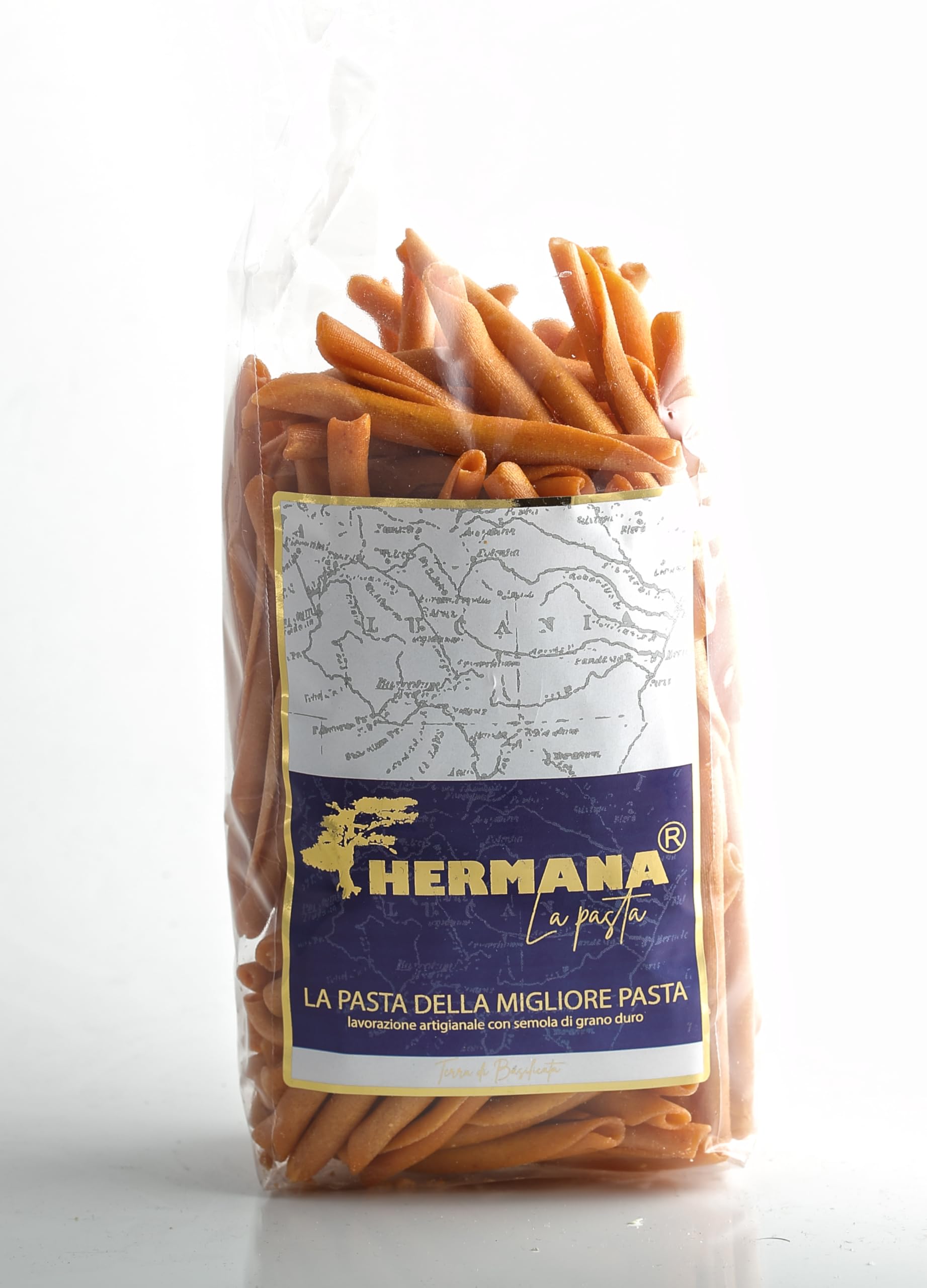 PASTA SECCA - 16 PZ X FERRICELLI PICCANTI DI SEMOLA DI GRANO DURO DA 500 GR- PASTA VEGANA - FORMATO SPECIALE - PRODUZIONE ARTIGIANALE - TOTALE DI 8 KG